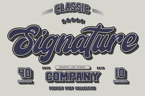 Signature Trio Font - Featured Image