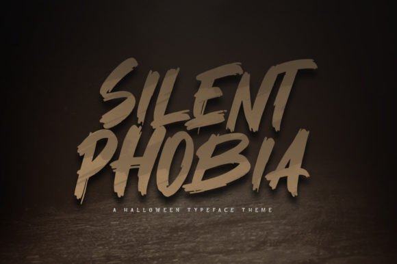 Silent Phobia Font - Featured Image