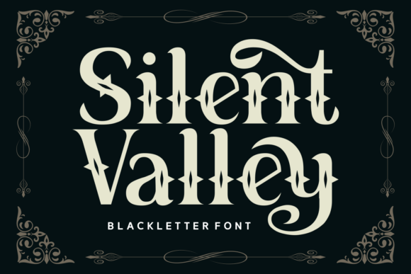 Silent Valley Font - Featured Image