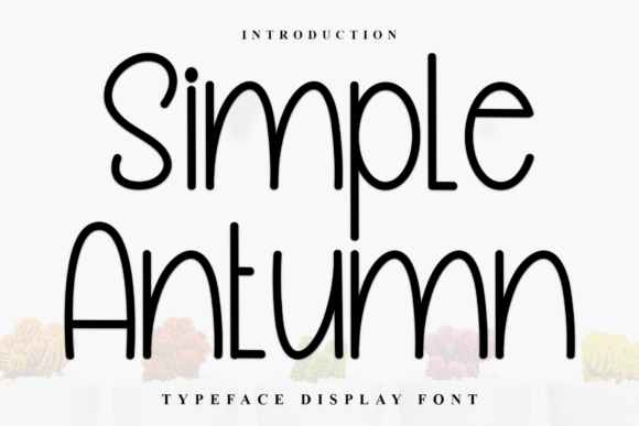 Simple Antumn Font - Featured Image