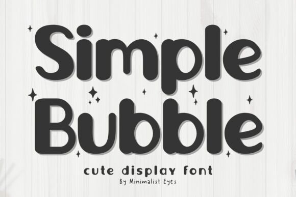 Simple Bubble Font - Featured Image