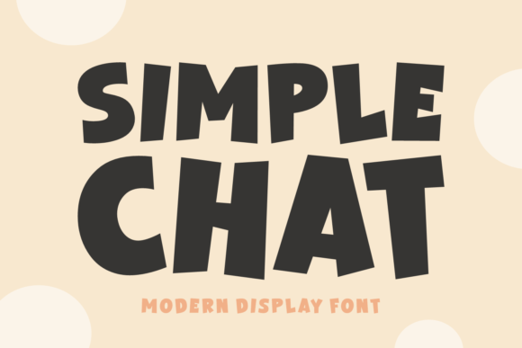 Simple Chat Font - Featured Image