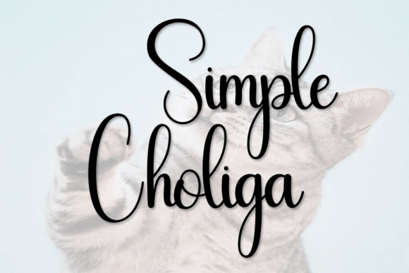 Simple Choliga Font - Featured Image