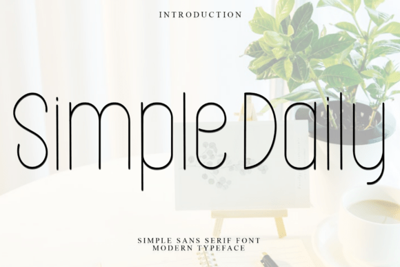Simple Daily Font - Featured Image