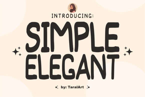 Simple Elegant Font - Featured Image