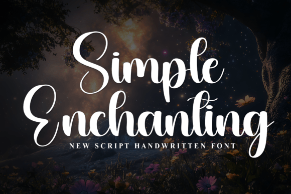 Simple Enchanting Font - Featured Image