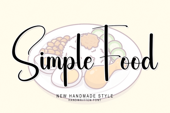 Simple Food Font - Featured Image