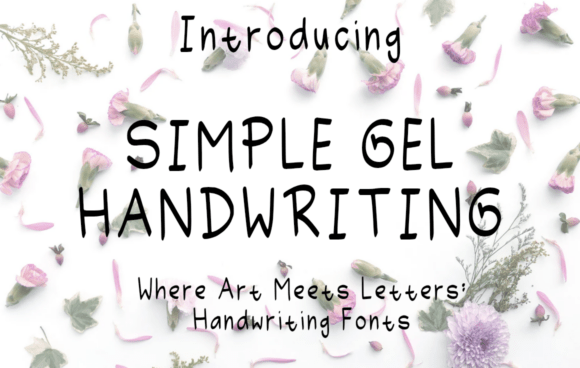 Simple Gel Handwriting Font - Featured Image