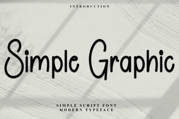 Simple Graphic Font - Featured Image