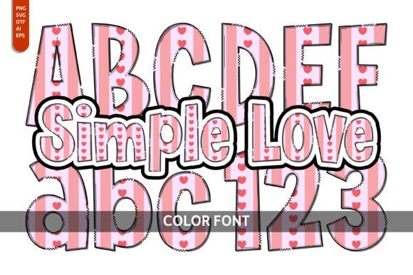 Simple Love Font - Featured Image