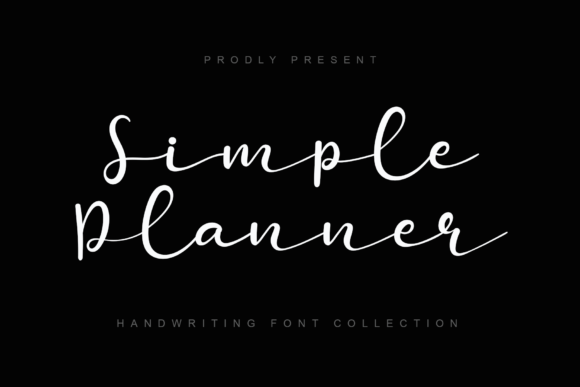Simple Planner Font - Featured Image
