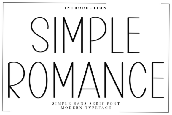 Simple Romance Font - Featured Image