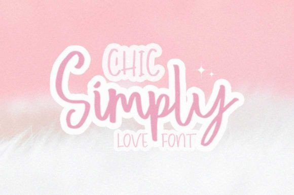 Simply Chic Font - Featured Image