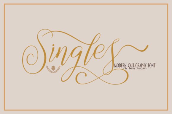 Singles Font - Featured Image