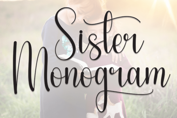 Sister Monogram Font - Featured Image