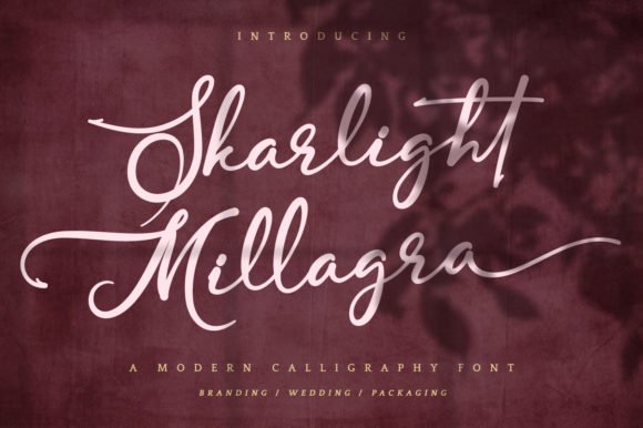 Skarlight Millagra Font - Featured Image