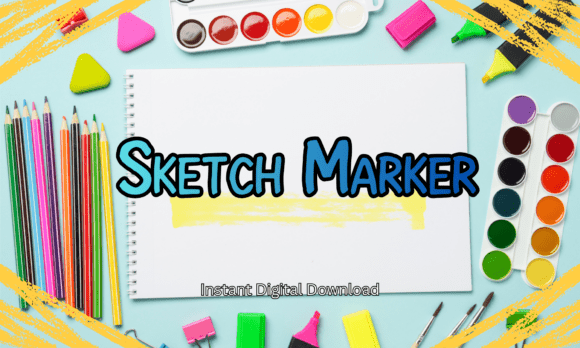 Sketch Marker Font - Featured Image