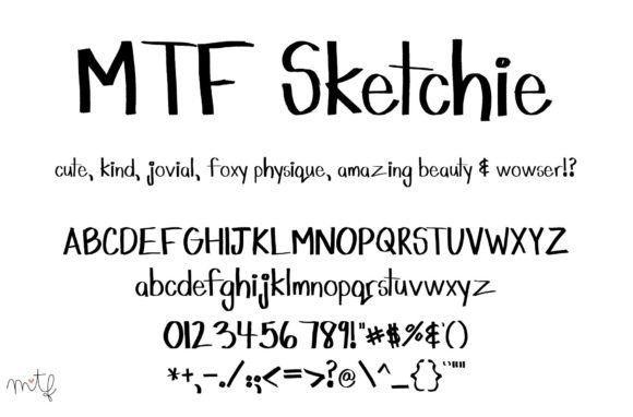 Sketchie Font - Featured Image