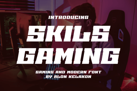 Skils Gaming Font - Featured Image