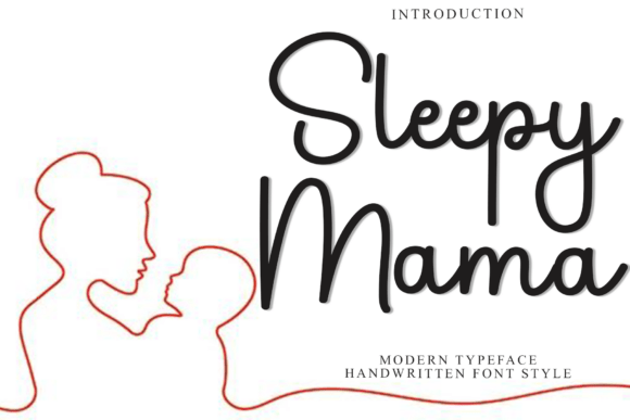 Sleepy Mama Font - Featured Image