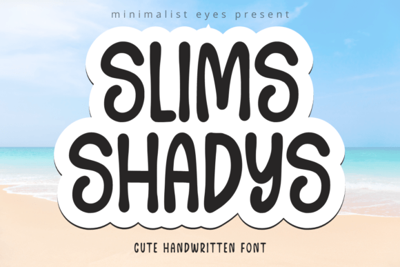 Slims Shadys Font - Featured Image