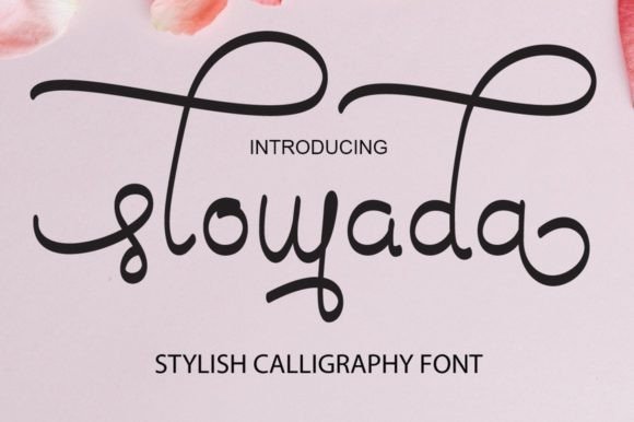 Slowada Font - Featured Image