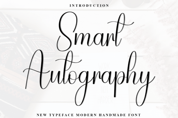 Smart Autography Font - Featured Image
