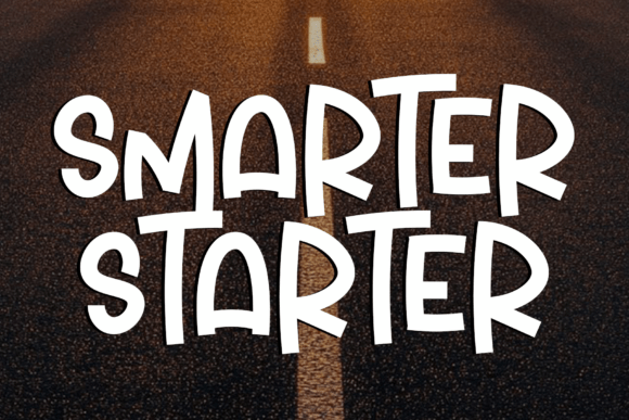 Smarter Starter Font - Featured Image