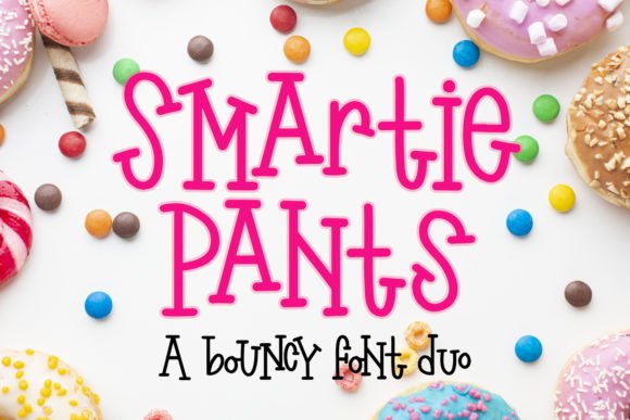 Smartie Pants Font - Featured Image