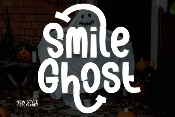 Smile Ghost Font - Featured Image