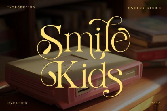 Smile Kids Font - Featured Image