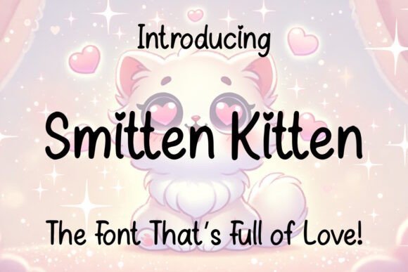 Smitten Kitten Font - Featured Image