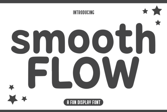 Smooth Flow Font - Featured Image