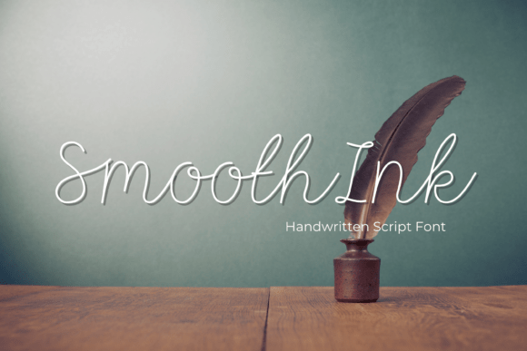 Smoothink Font - Featured Image