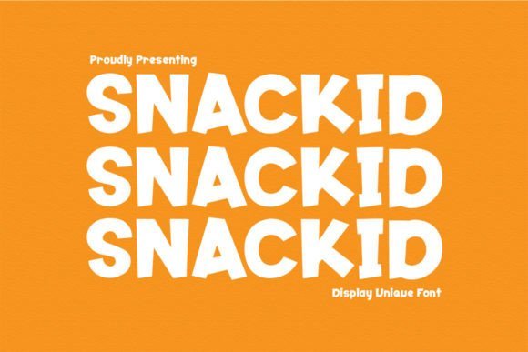 Snackid Font - Featured Image