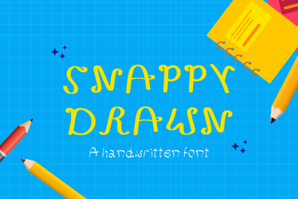 Snappydrawn Font - Featured Image