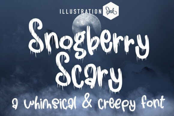 Snogberry Scary Font - Featured Image