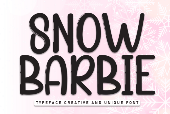 Snow Barbie Font - Featured Image
