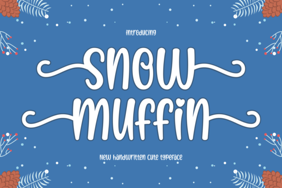Snow Muffin Font - Featured Image